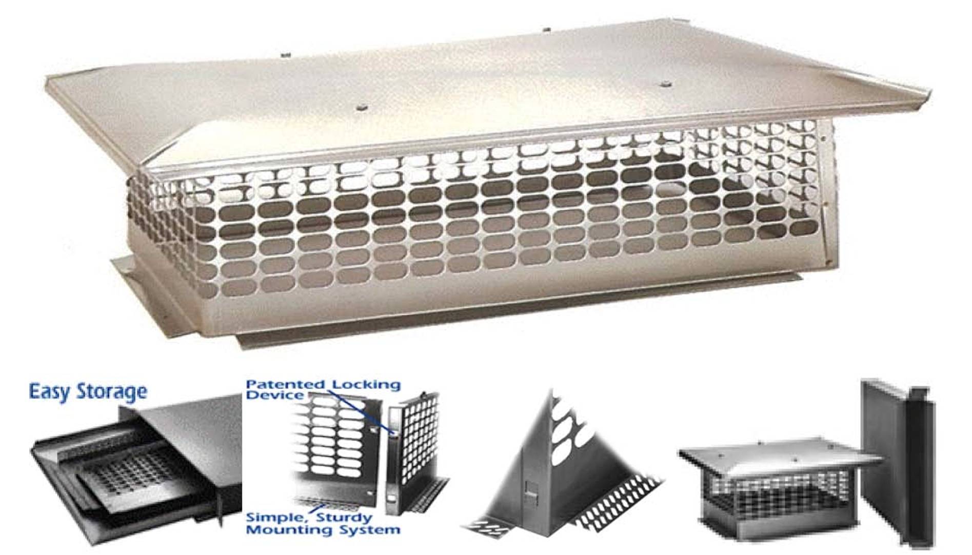 Chim Cap Corporation Copper 10 x 49 Multi Flue Cap